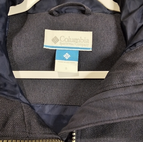 Columbia Omni Tech blue jacket womens small - Picture 3 of 4